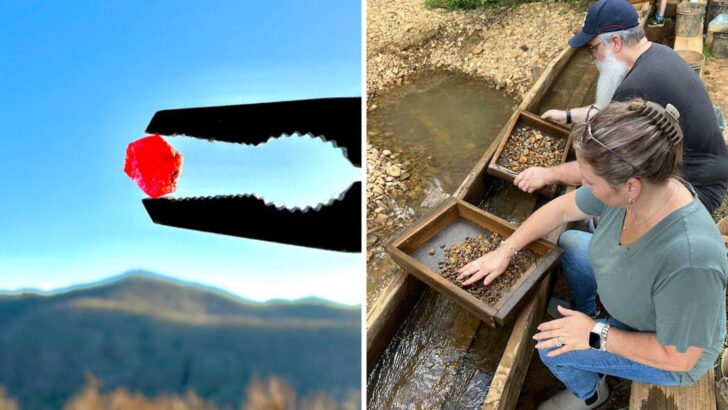 A Mountain Mine in North Carolina Lets You Hunt for Real Rubies and Sapphires You Can Keep