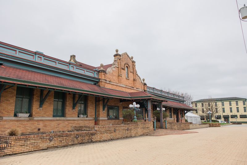 A Historic 1903 Train Station Setting