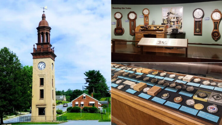 A Pennsylvania Museum Holds 12,000 Clocks and Watches and the Tallest Public Clock Tower in the World Stands Right Outside Its Doors