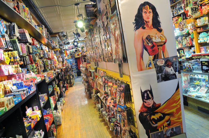 An inventory that spans decades of toy history