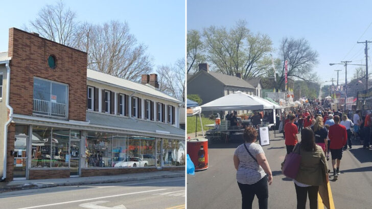 A Small Ohio Town Has Kept Its Original 1800s Main Street Storefronts Intact and Still Hosts a Sugar Maple Festival Every Spring