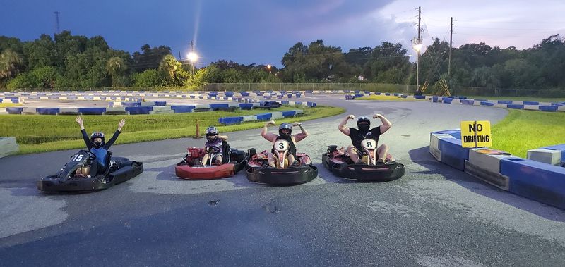 Long Straightaways Built for Full Throttle Racing