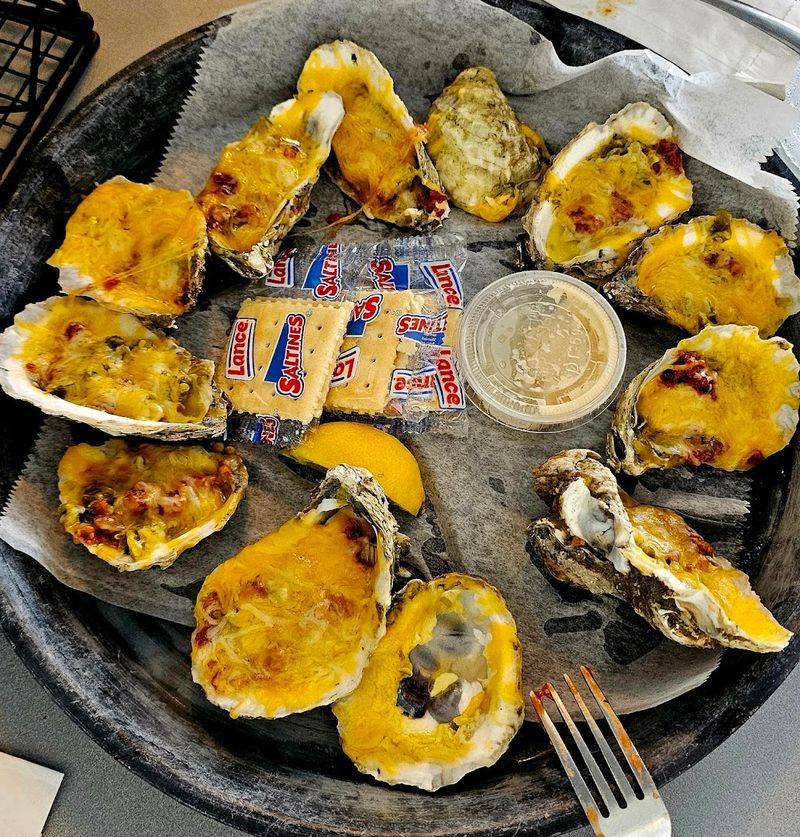 Oysters Loaded With Bacon, Jalape&ntilde;o, and Cheddar