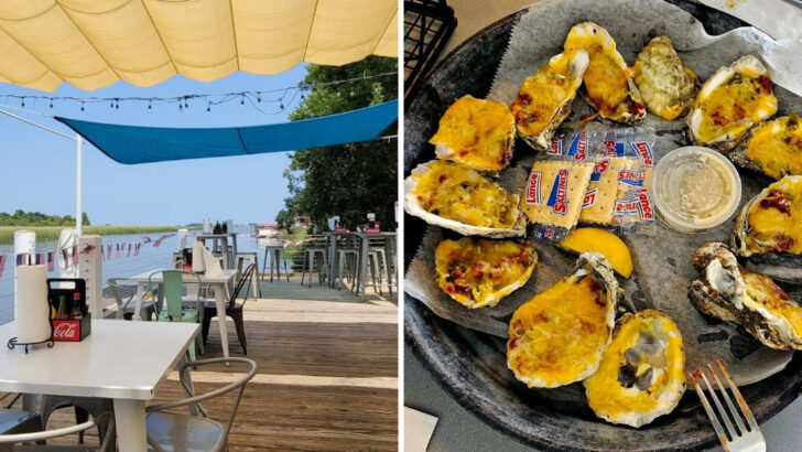 A Waterfront Florida Oyster Bar Serves Oysters Loaded With Bacon, Jalape&ntilde;o, And Cheddar Straight Off The Half Shell