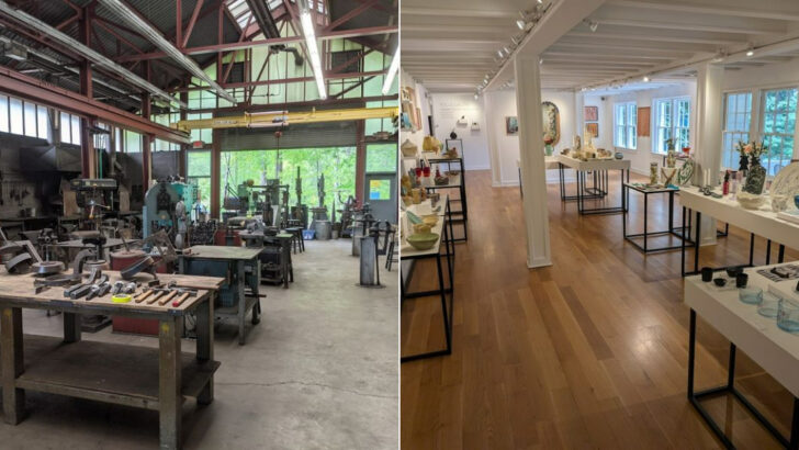 A World-Renowned Craft School in North Carolina Lets You Spend the Weekend Working With Glass, Clay, or Metal