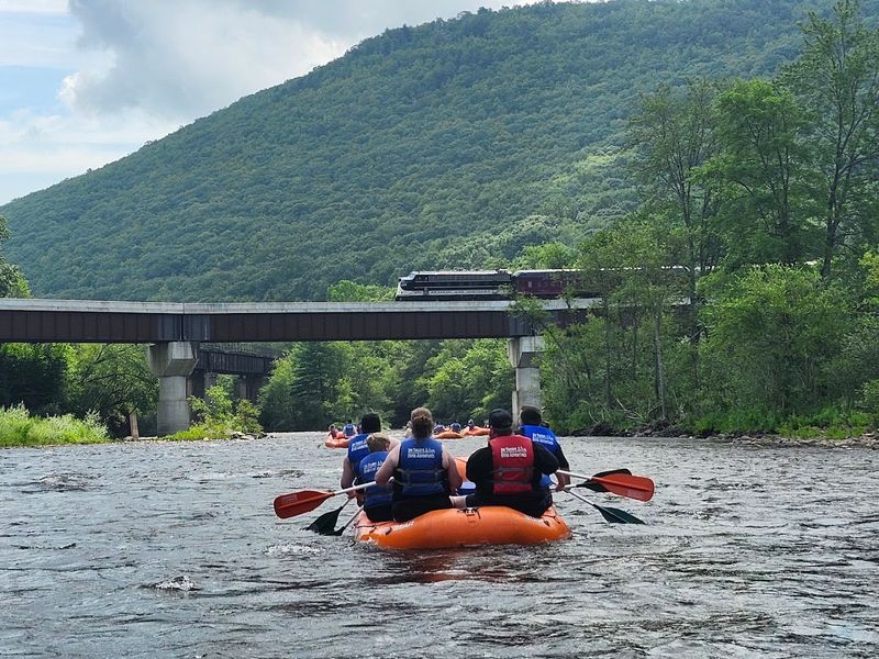 The Lehigh Gorge State Park Backdrop