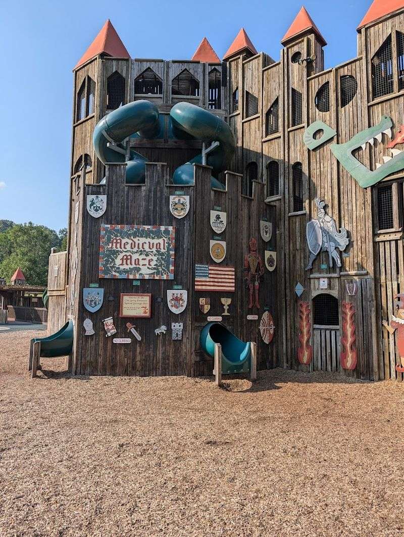 Multiple Slides That Send Kids Flying with Joy