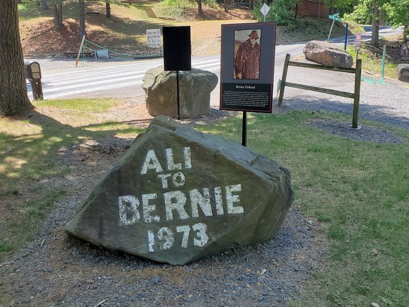 Painted Boulders and Outdoor Gathering Areas
