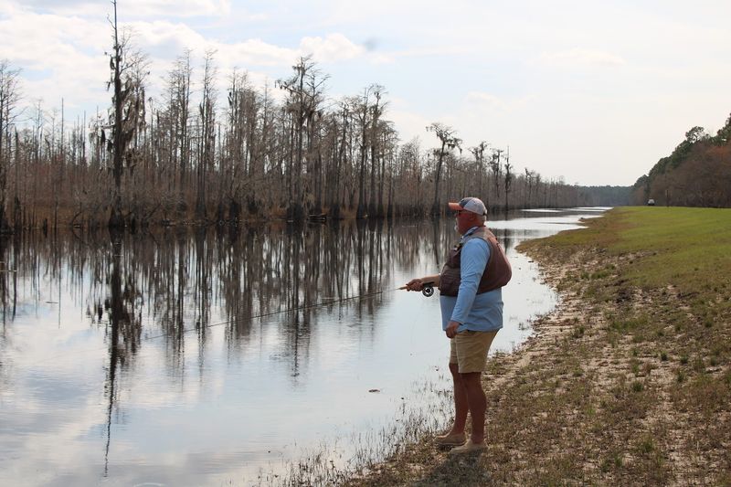 Fishing in the Okefenokee Waters