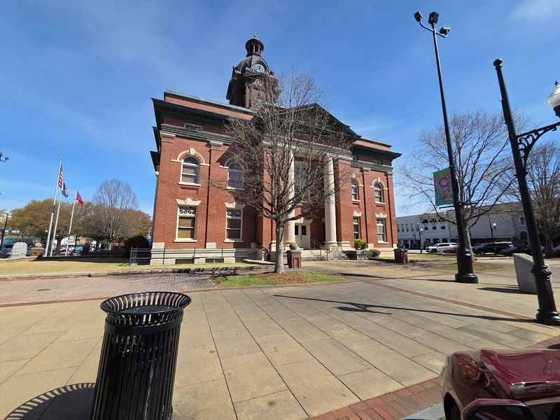 Newnan's Courthouse Square and Brick-Lined Downtown