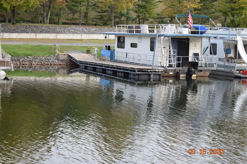 Fishing Straight from the Houseboat Deck Is a Legitimate Option