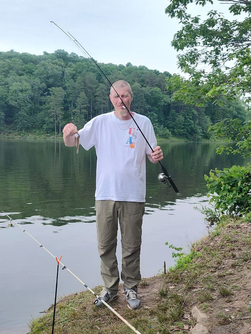 Fishing on Hope Lake