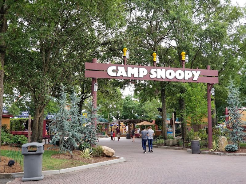Camp Snoopy: The Section Built Specifically for Young Kids