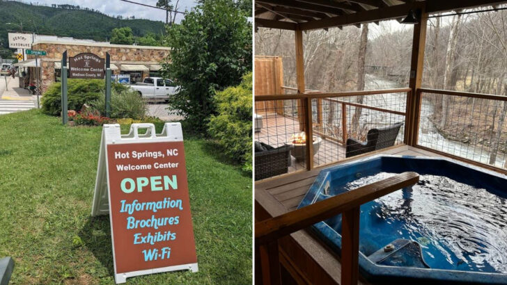 Cherokee People Soaked in These Naturally Heated Mineral Waters for Centuries and You Still Can at a Quiet North Carolina River Town