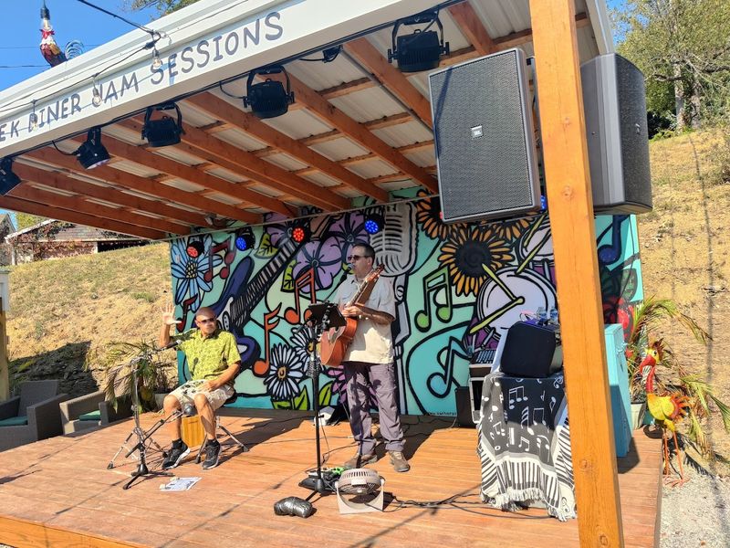 Outdoor Seating with Live Music