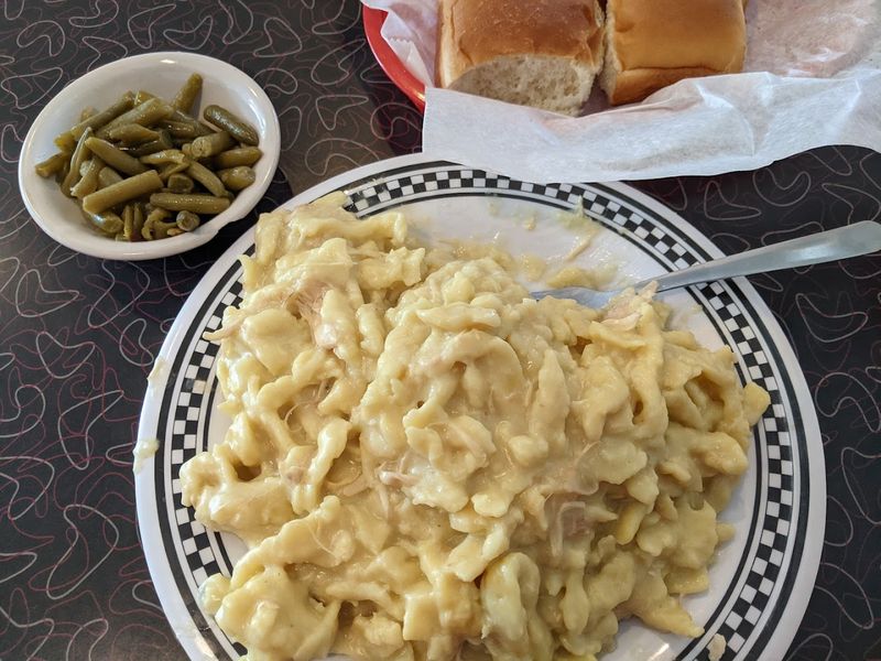 Famous Chicken and Noodles Done the Old-Fashioned Way