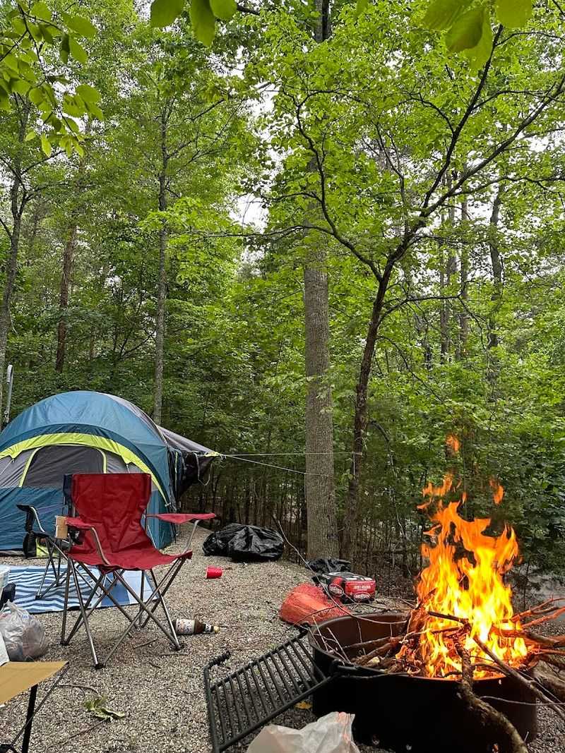 Shady Grove Campground Glamping Tents, Lake Lanier