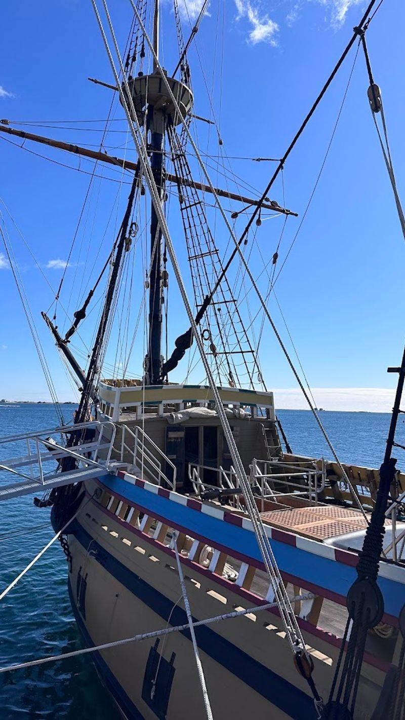 The Mayflower II Ship