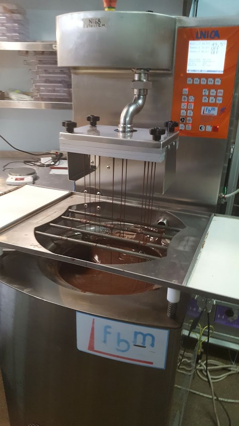 Grinding Into Liquid Chocolate Called Chocolate Liquor