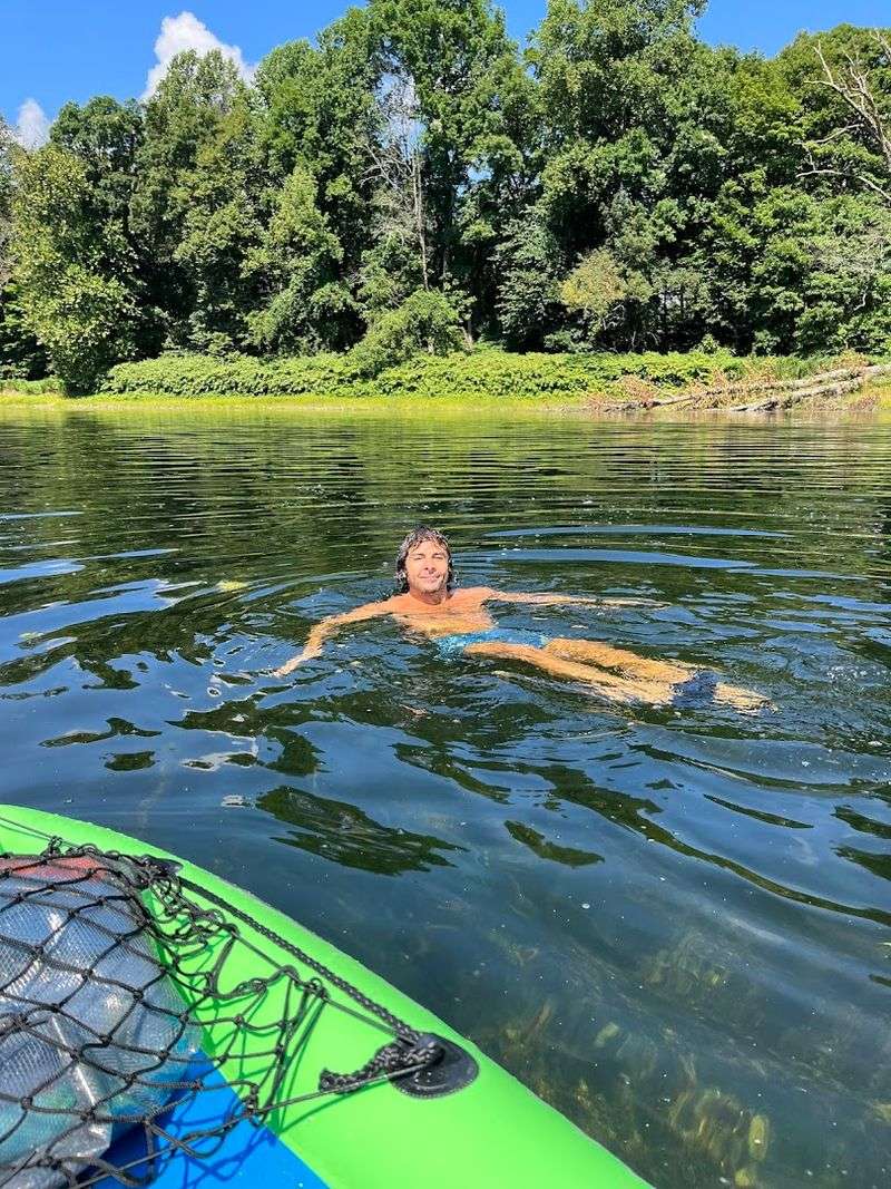 Swimming Holes Along the Delaware River