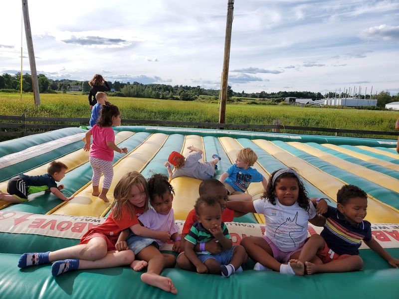 Bouncing Fun At The Jumping Pillow