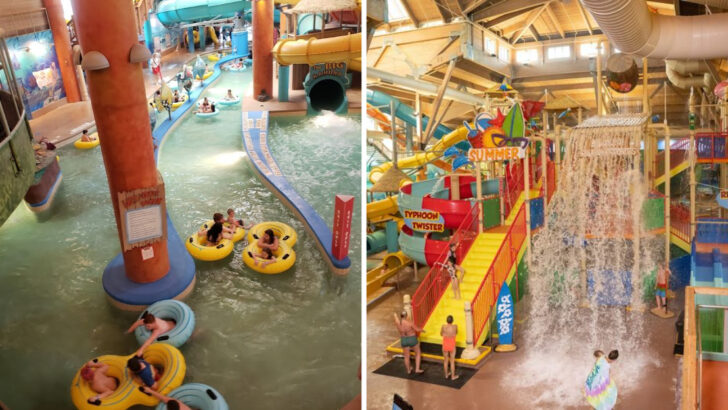 Escape Bad Weather at This Giant Indoor Water Park in Pennsylvania That Feels Like Summer Year-Round