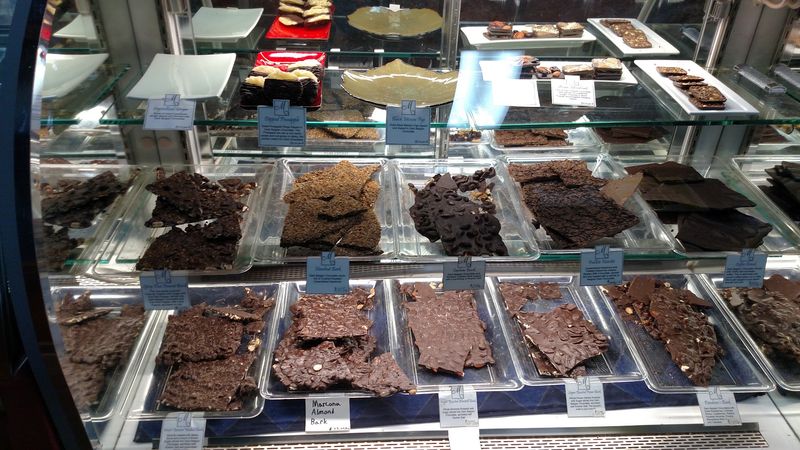 Chocolate Bark With Local Nuts