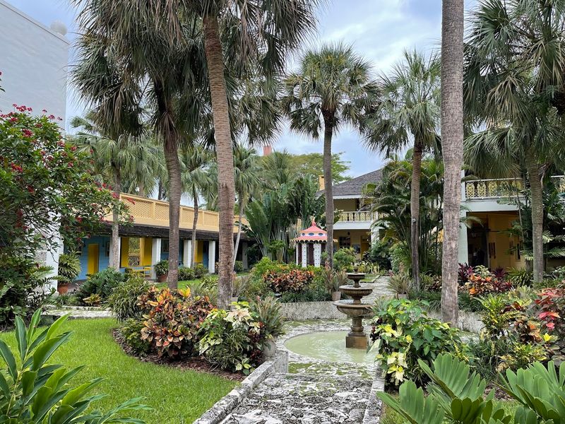 The Lush Tropical Gardens and Winding Paths