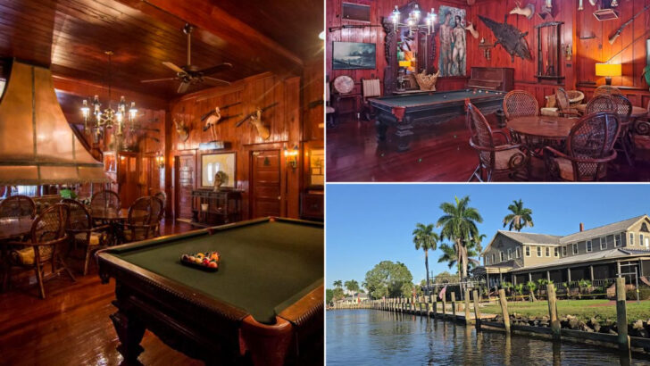 Every President From Teddy Roosevelt to Eisenhower Stayed at This Lodge on a Florida River and the Dining Room Still Feels Like 1920