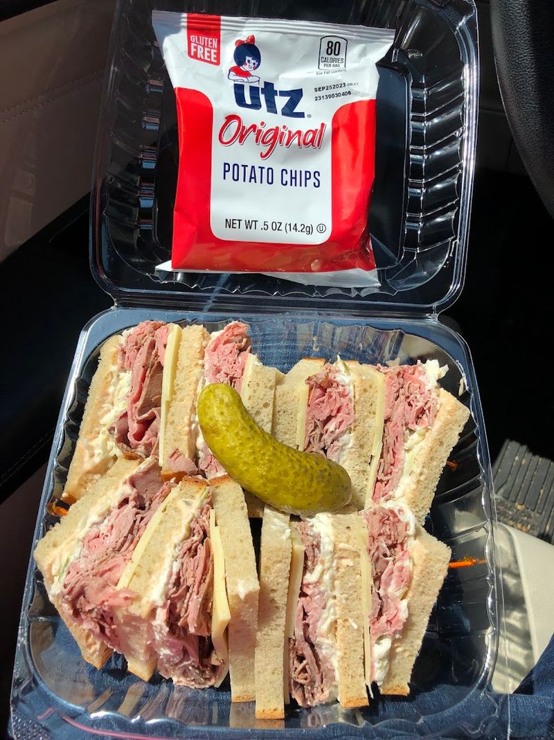 Club With Corned Beef And Chopped Liver