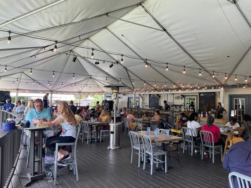Scenic Outdoor Dining Patio