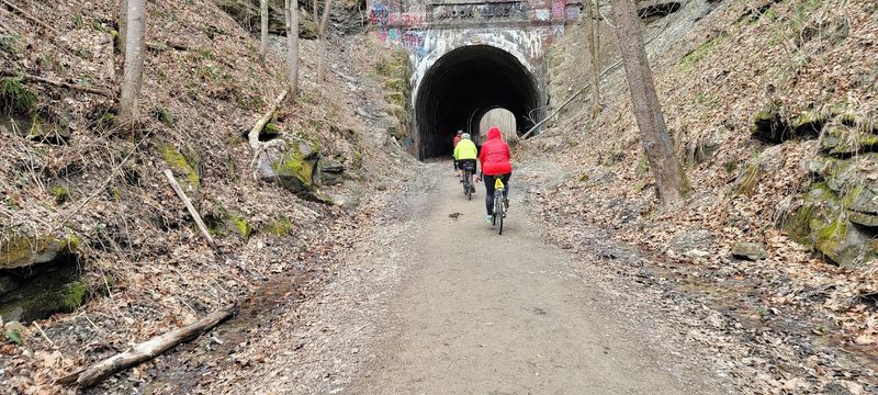 Nearby Attractions: Moonville Tunnel and Hocking Hills