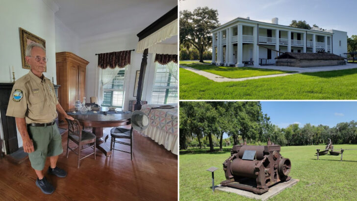 Florida&rsquo;s Only Surviving Plantation Mansion Is a State Park and Admission Is Free