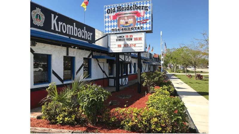 Old Heidelberg Restaurant &ndash; Fort Lauderdale, FL