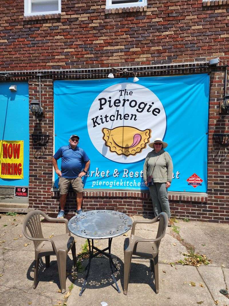 A Food Hall Setting With Limited Seating