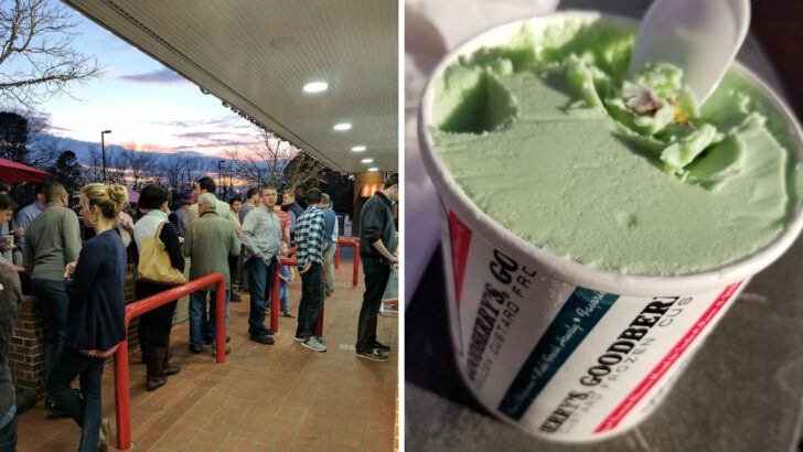 Generations of North Carolina Families Have Been Pulling Up to the Same Red Metal Tables for Custard Since 1988