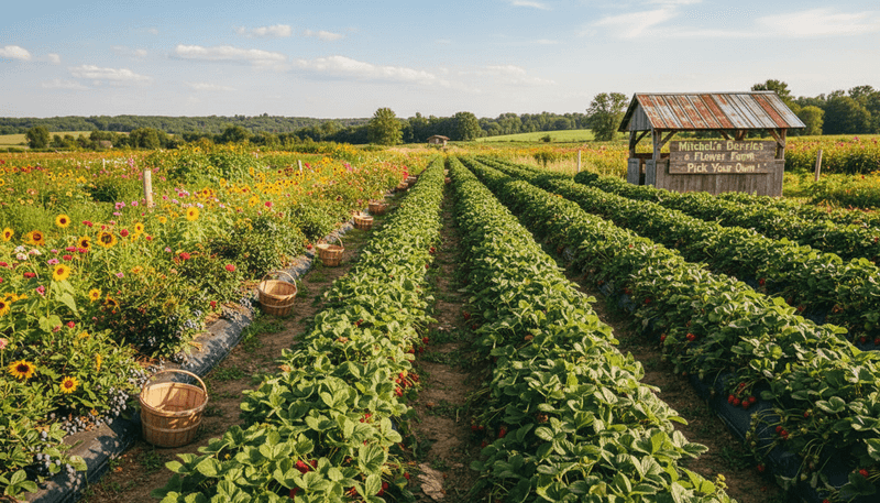 Mitchell&rsquo;s Berries & Flower Farm