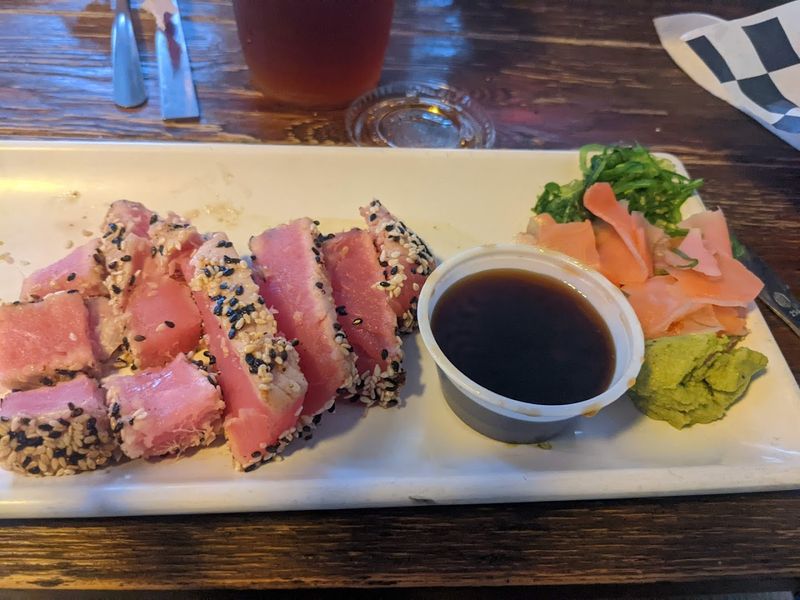 Seared Ahi Tuna Appetizer