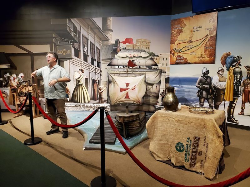 A Chocolate Museum with Interactive Displays