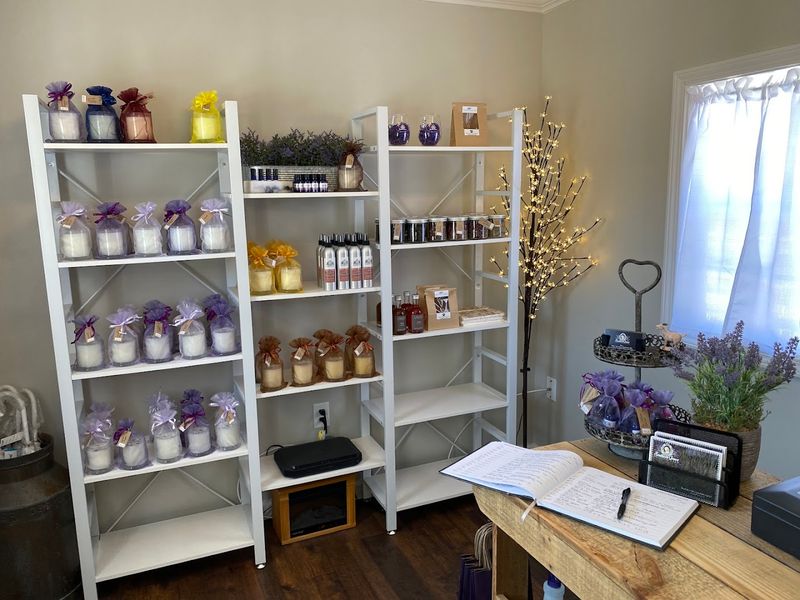 A Shop Filled With Handmade Lavender Goods