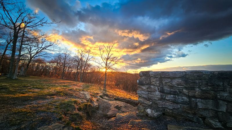 Sunset Viewing: Golden Hour Magic Over the Pennsylvania Wilds