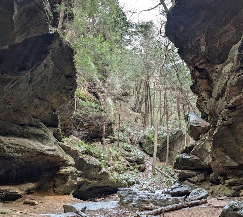 Conkle's Hollow State Nature Preserve — A Narrow Gorge with 200-Foot Walls