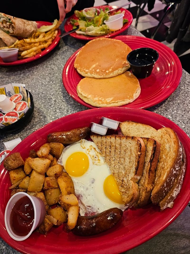 A Breakfast Menu Served All Day Long