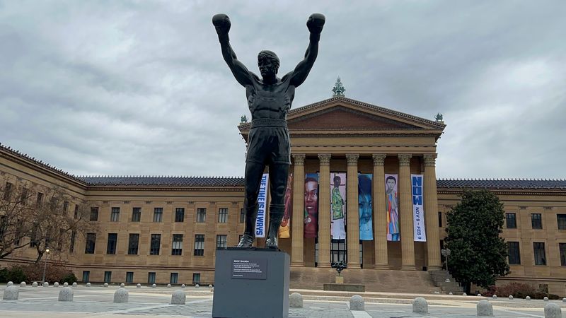 Rocky Statue and Rocky Steps - Philadelphia, PA