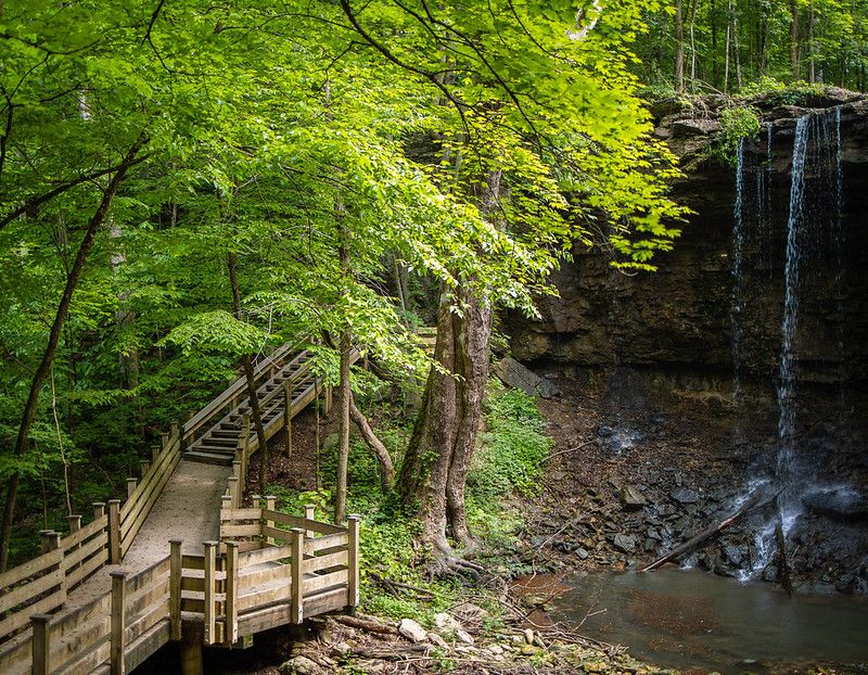 Charleston Falls, Charleston Falls Preserve, Tipp City