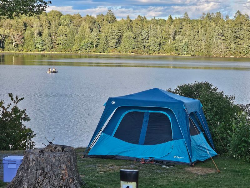 Camping at Pickerel Point Campground