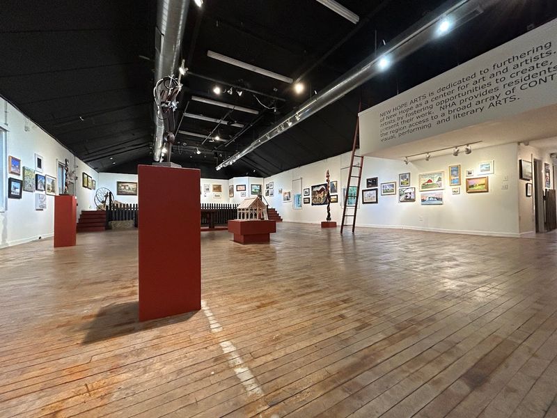 New Hope Arts Center: Where Creativity Fills Every Wall