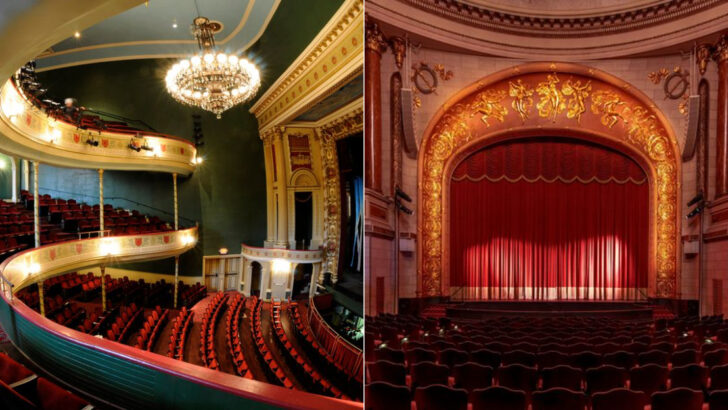 Old Movie Palaces Restored as Live Venues Across North Carolina Where the Ceilings Still Have Their 1920s Gold Leaf