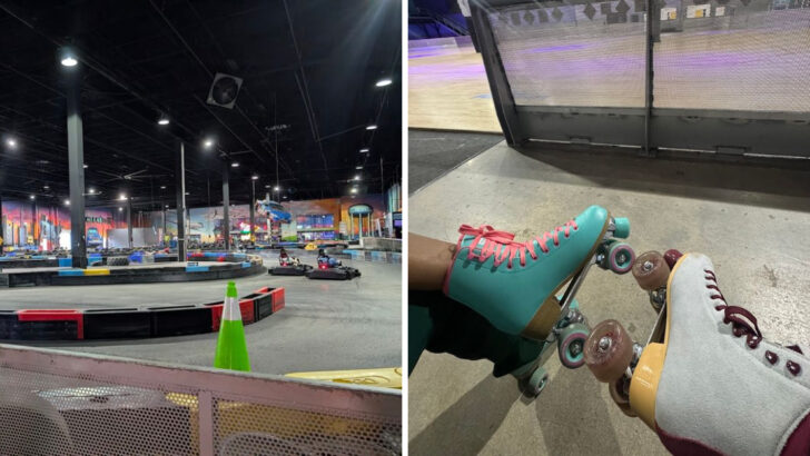 One Massive Building in Florida Packs Go-Karts, Bowling, Roller Skating, Laser Tag, and a Speakeasy All Under One Roof