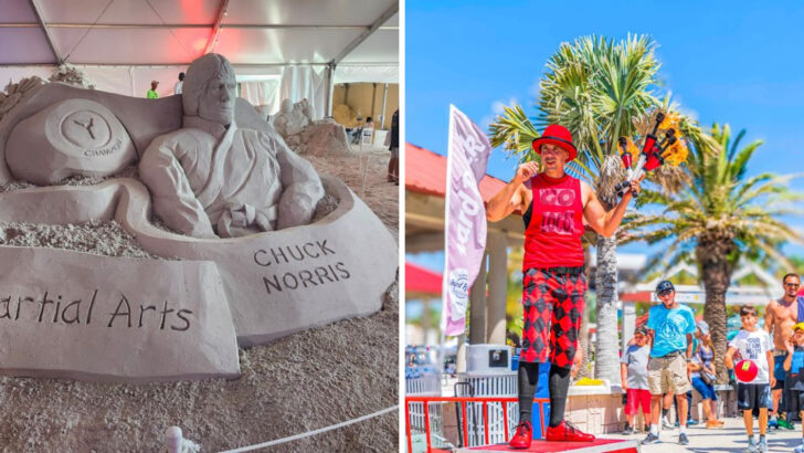 One of Florida&rsquo;s Most Unique Festivals Lets You Walk Through 1,000 Tons of Hand-Carved Sand Art